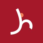 Beeldmerk Beweeg & Herleef – rood